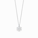 Mini Coquine Snowflake Silver Necklace