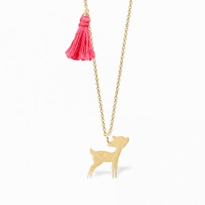 Colar Mini Coquine Bambi Dourado