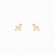 Nature Bambi Golden Earrings