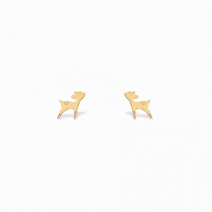 Mini Coquine Bambi Golden Earrings