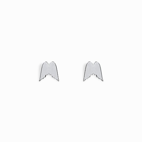 Spirit Wings Silver Earrings