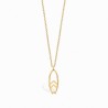 Life Surf Golden Necklace