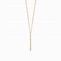 Back to Basics Pin Golden Silver Necklace