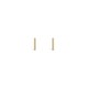 Brincos Full Pin Dourado