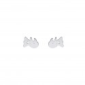 Mini Coquine Koala  Silver Earrings