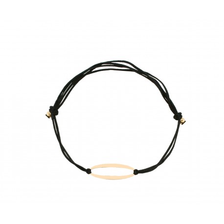 Oval Link Golden Linen Bracelet