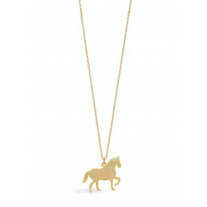 Colar Nature Cavalo Dourado