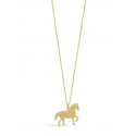 Colar Nature Cavalo Dourado