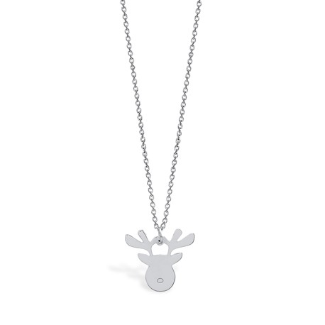 Mini Coquine Horse Silver Necklace