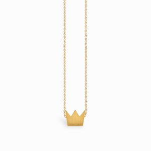 Full Crown Golden Necklace