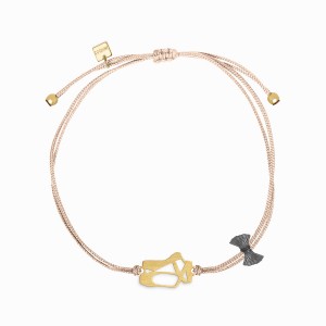 Life Ballerina Golden Linen Bracelet