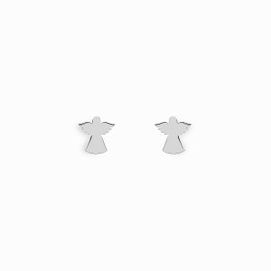 Spirit Angel Silver Earrings