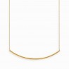 Colar Back to Basics Arco Dourado