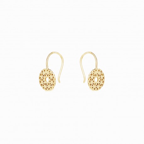 Boho Rosacea Golden Earrings