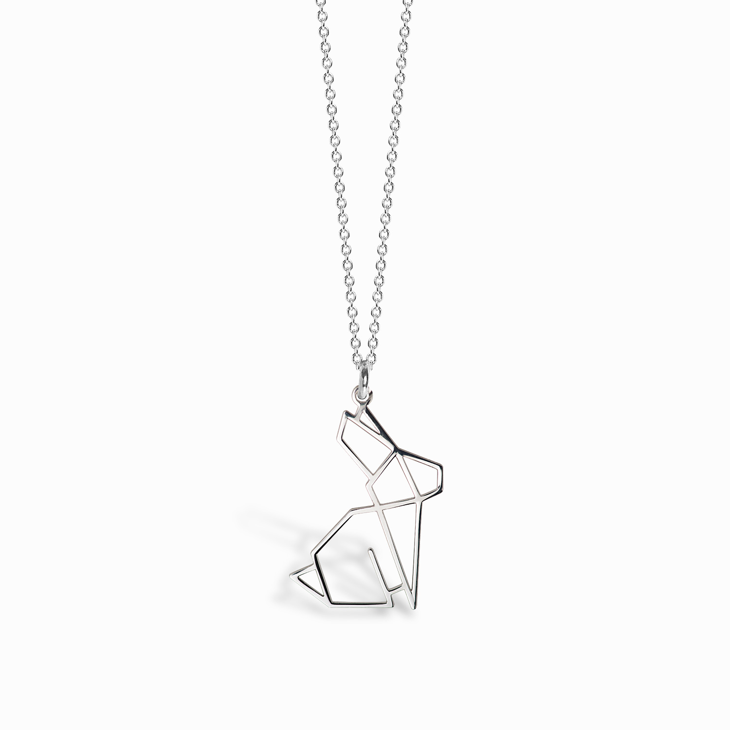 ORIGAMI RABBIT NECKLACE