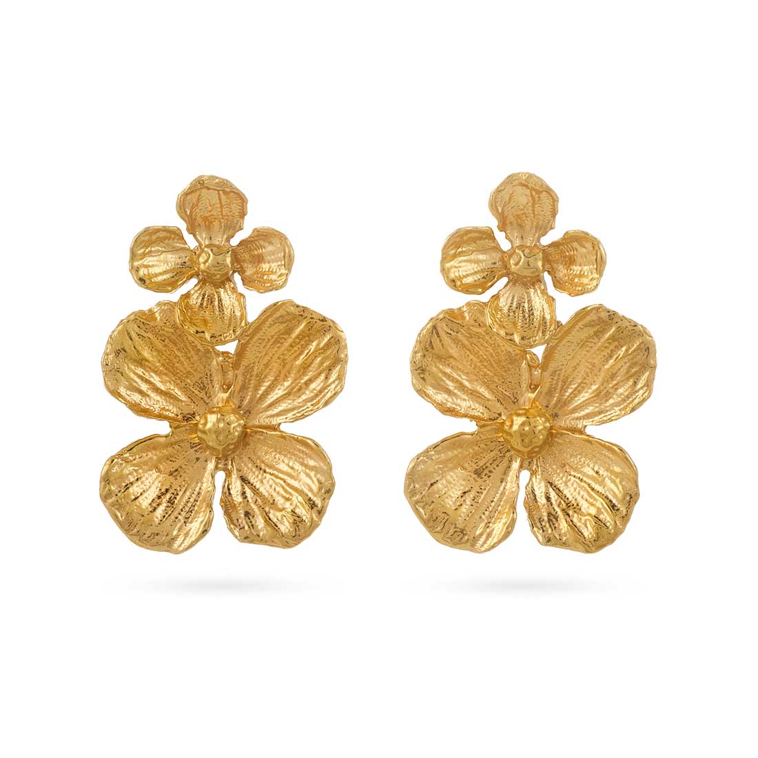 BRINCOS BOHO DUAS FLORES