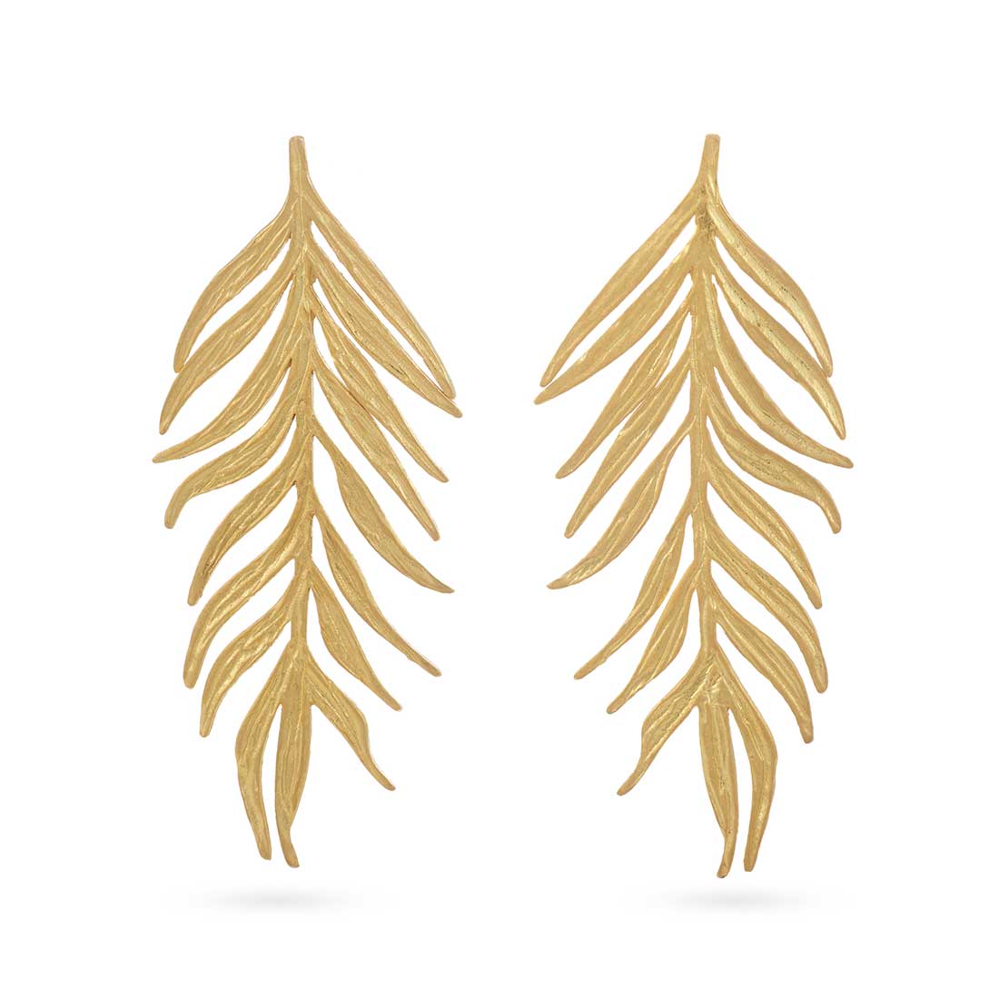 BRINCOS BOHO FOLHA COMPRIDA