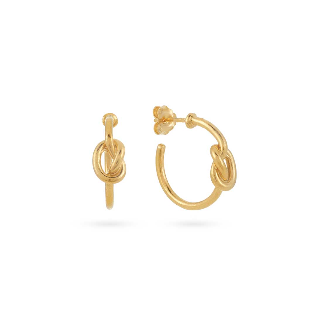 BRINCOS KNOT ARGOLAS NÓ