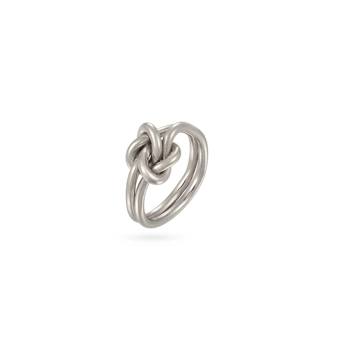 KNOT DOUBLE KNOT WIRE RING