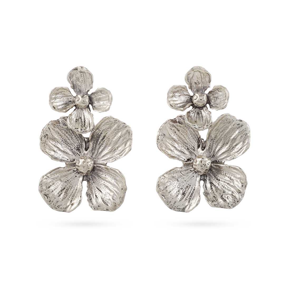 BRINCOS BOHO DUAS FLORES