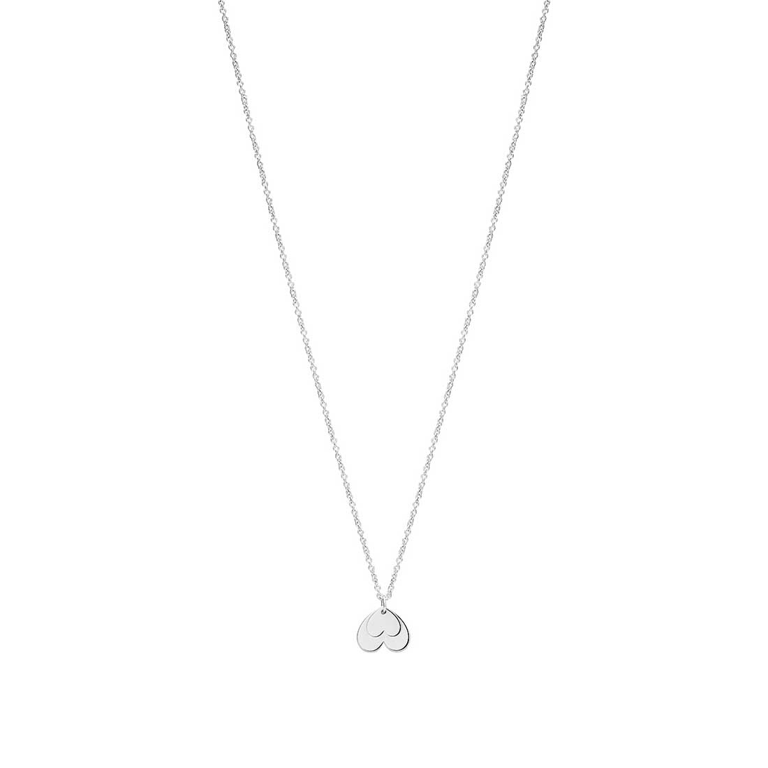 COLAR LOVE 2 CORAÇÕES SOBREPOSTOS