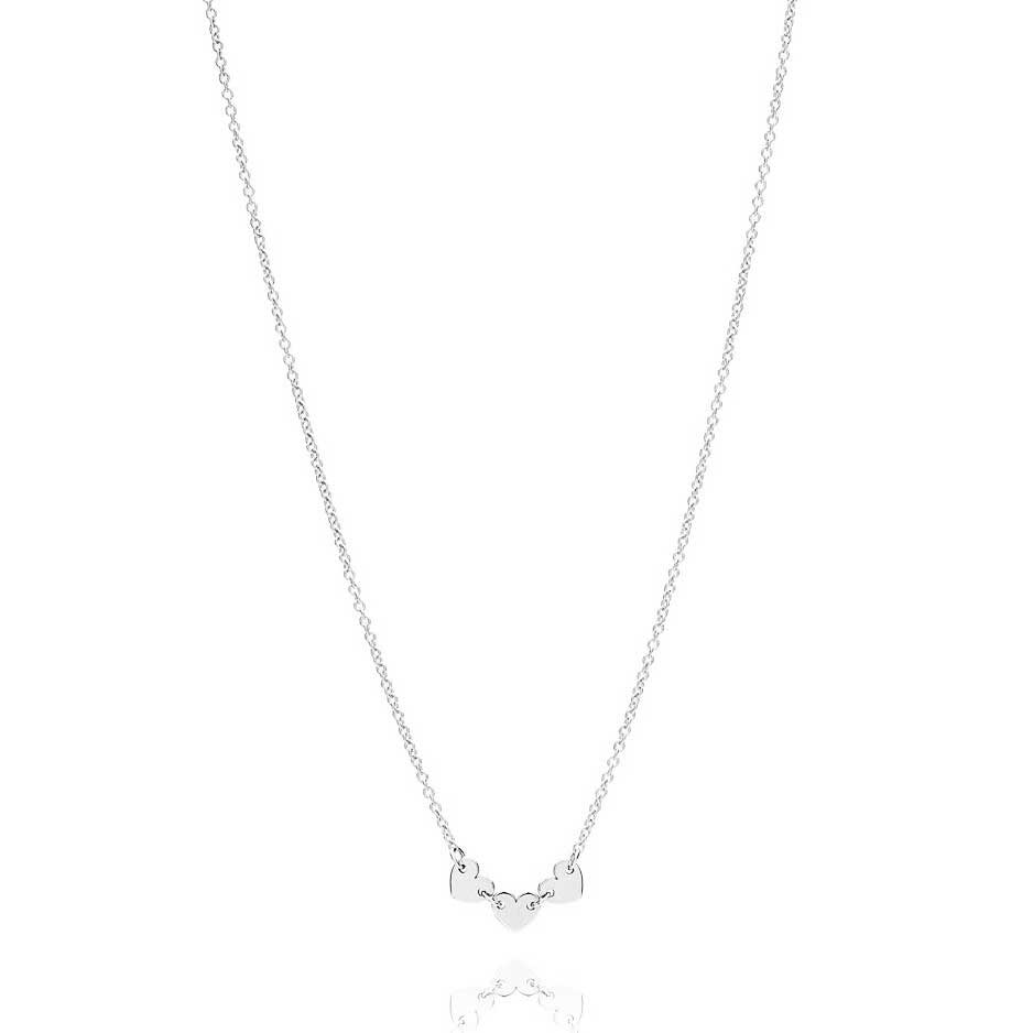 COLAR LOVE 3 CORAÇÕES PEQUENOS