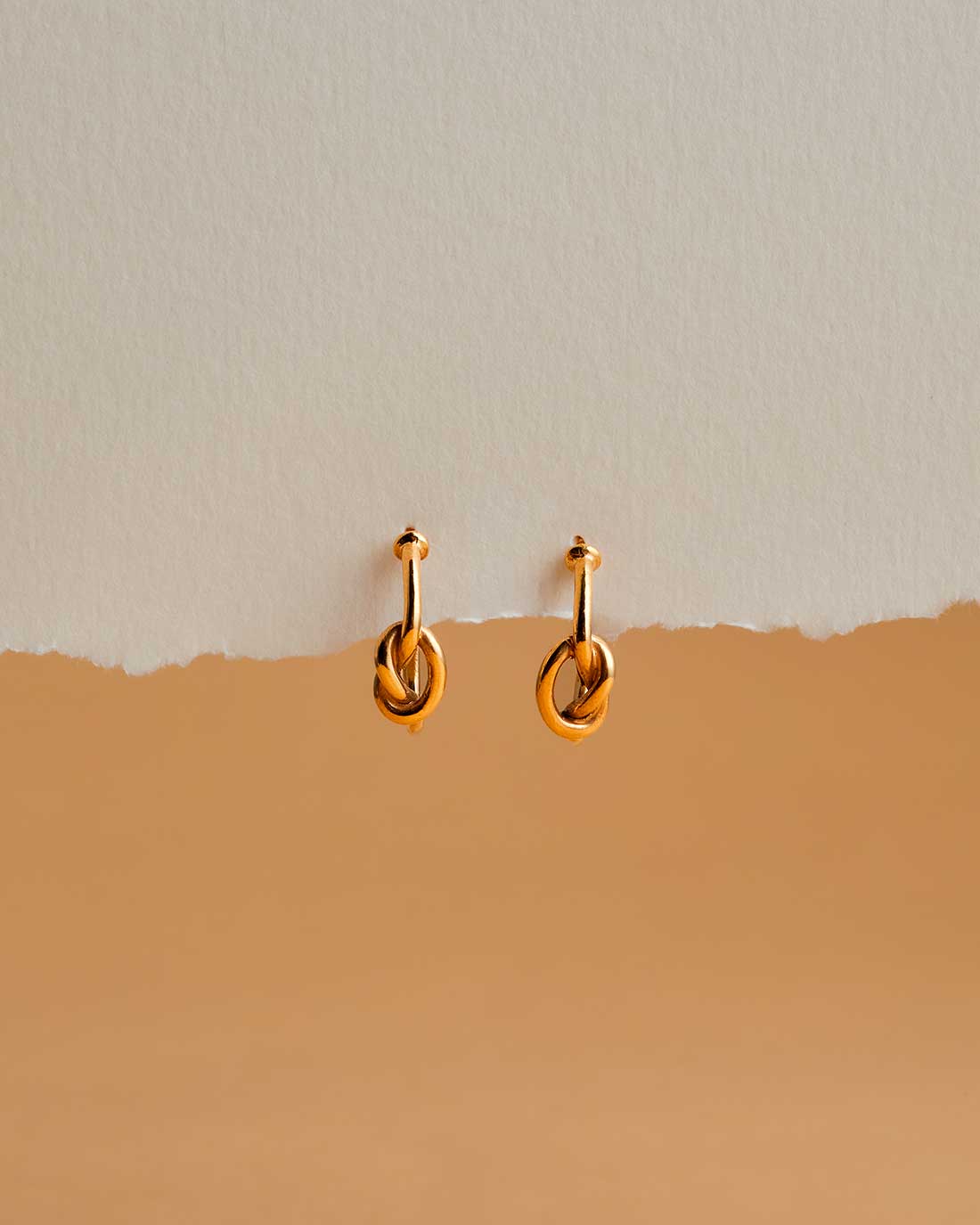 BRINCOS KNOT ARGOLAS NÓ