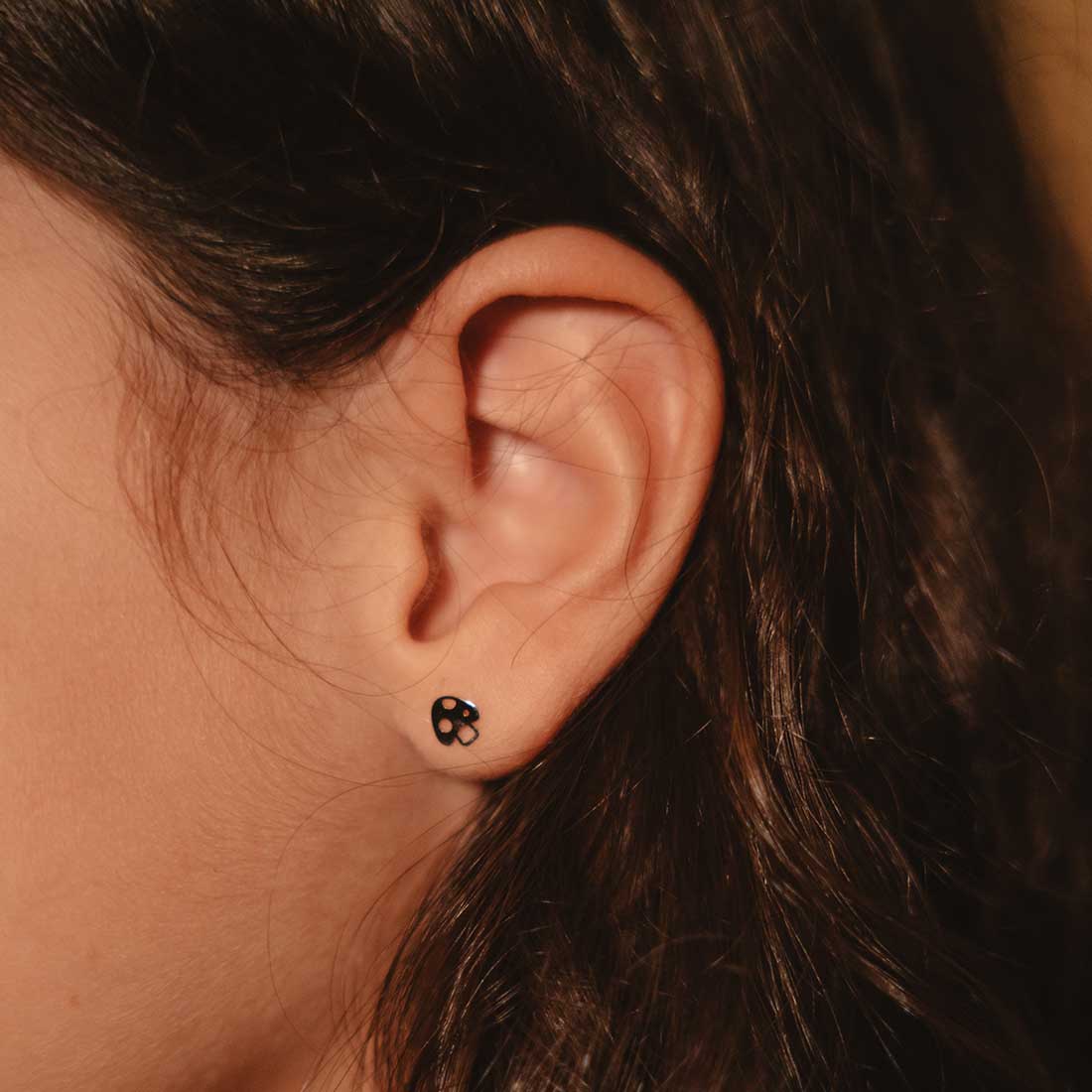 BRINCOS MINI COQUINE COGUMELO