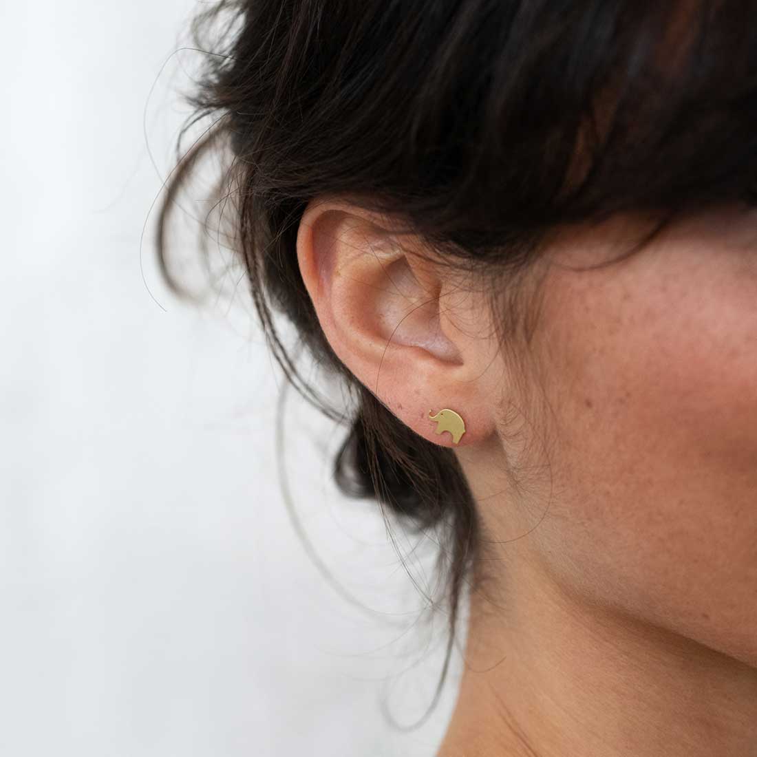 NATURE ELEPHANT EARRINGS