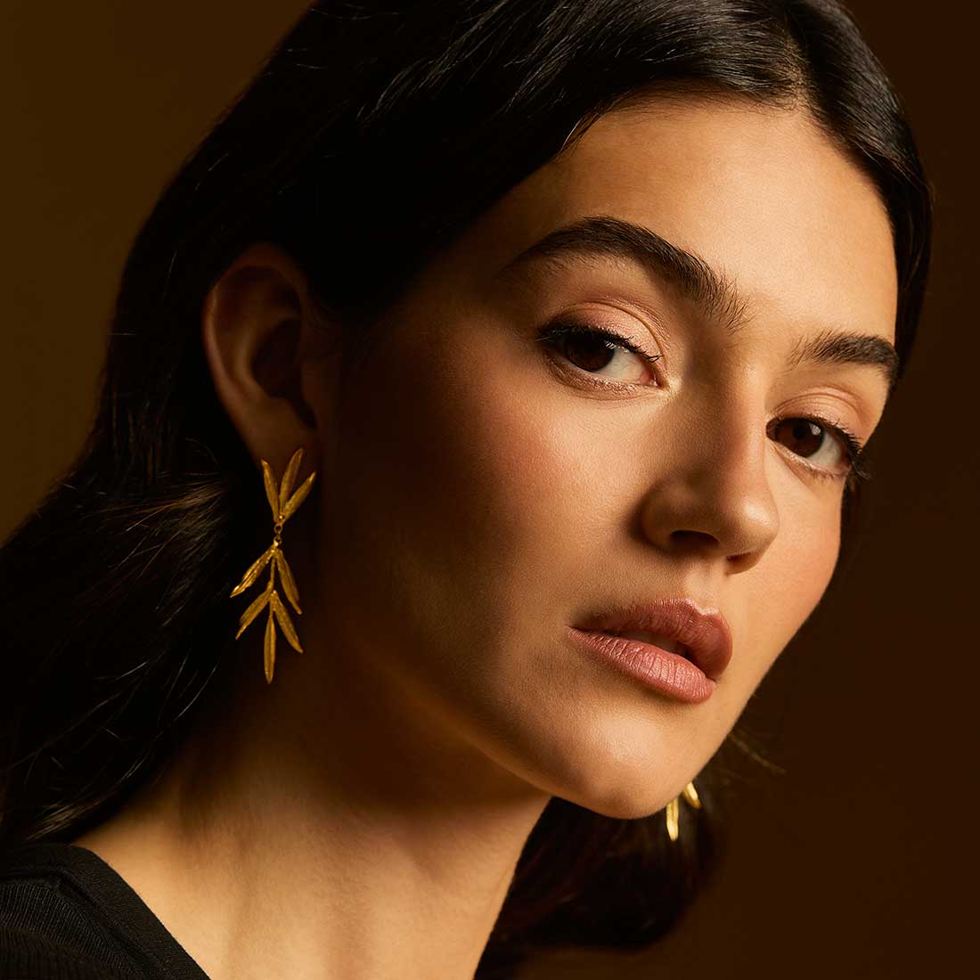 BRINCOS BOHO COMPRIDOS DUAS PARTES