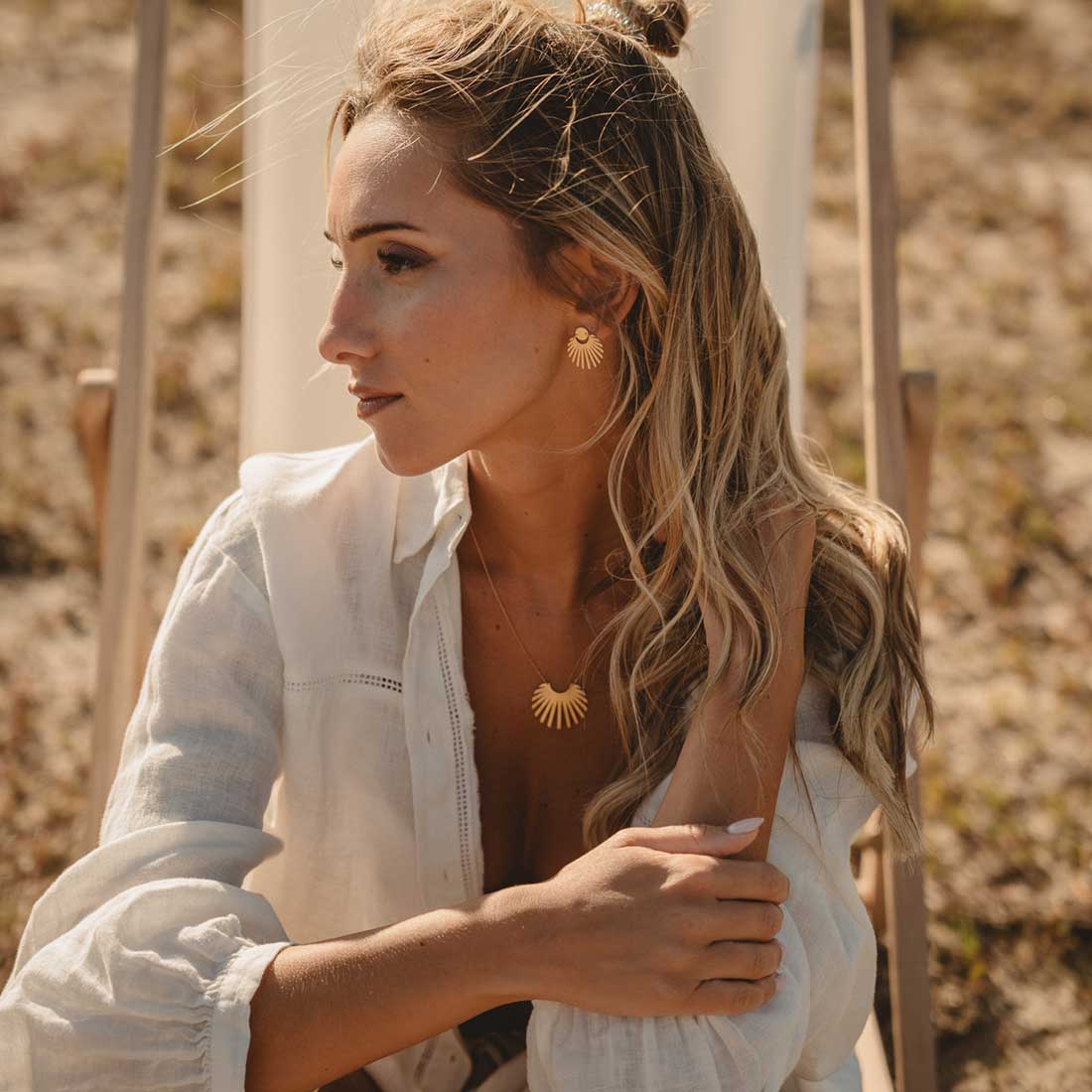 BOHO SUN RAY NECKLACE