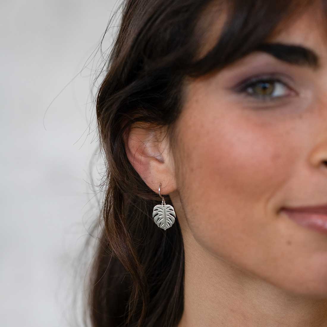 BOHO MONSTERA EARRINGS