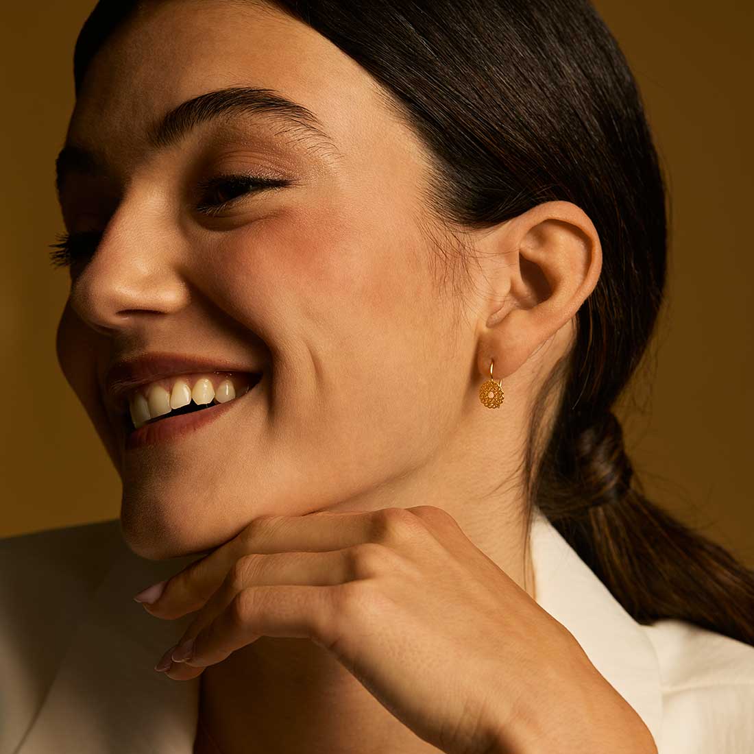 BOHO ROSACEA EARRINGS