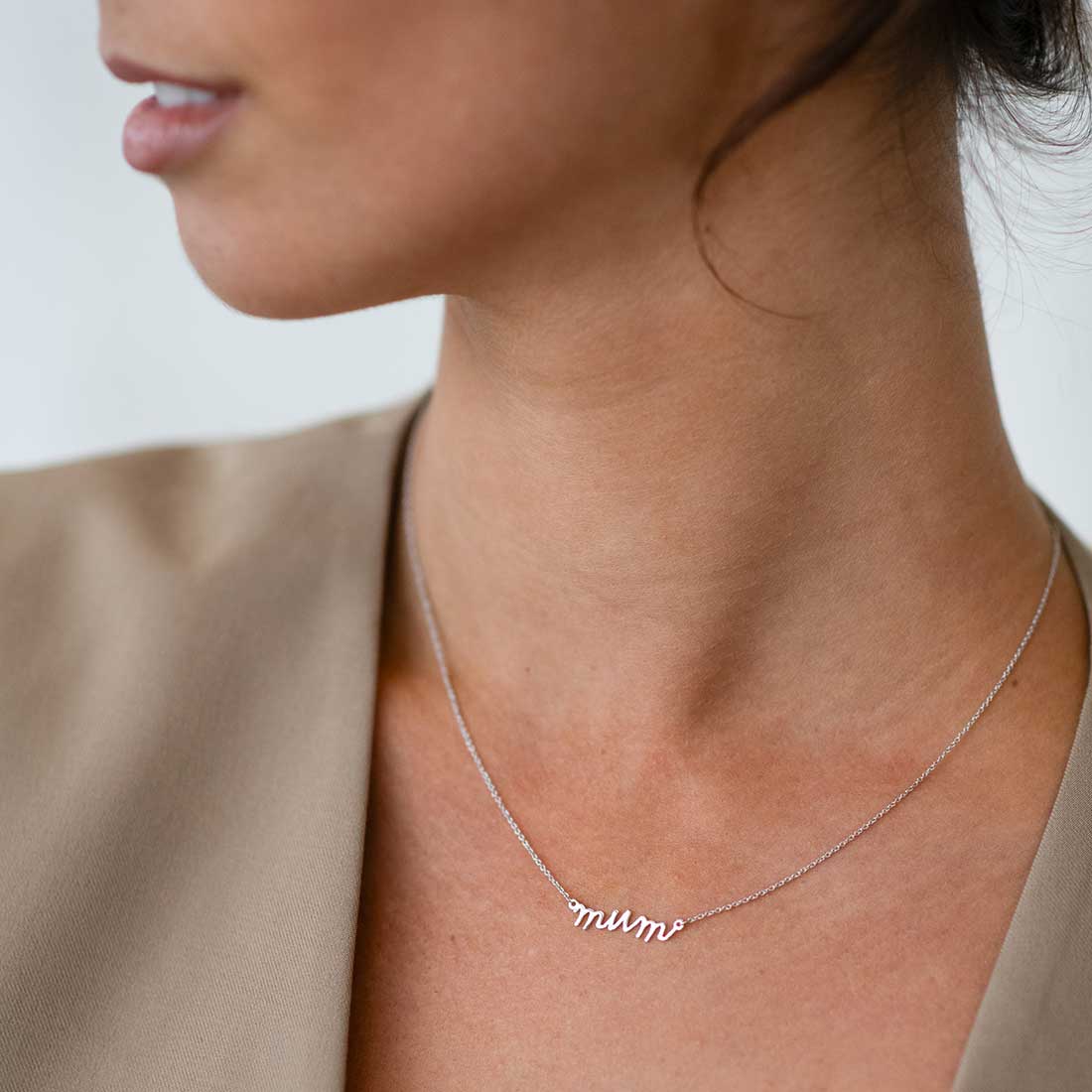 MUM HANDWRITTEN NECKLACE