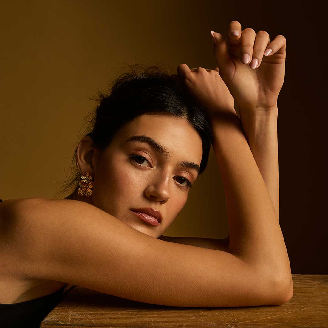 BRINCOS BOHO DUAS FLORES