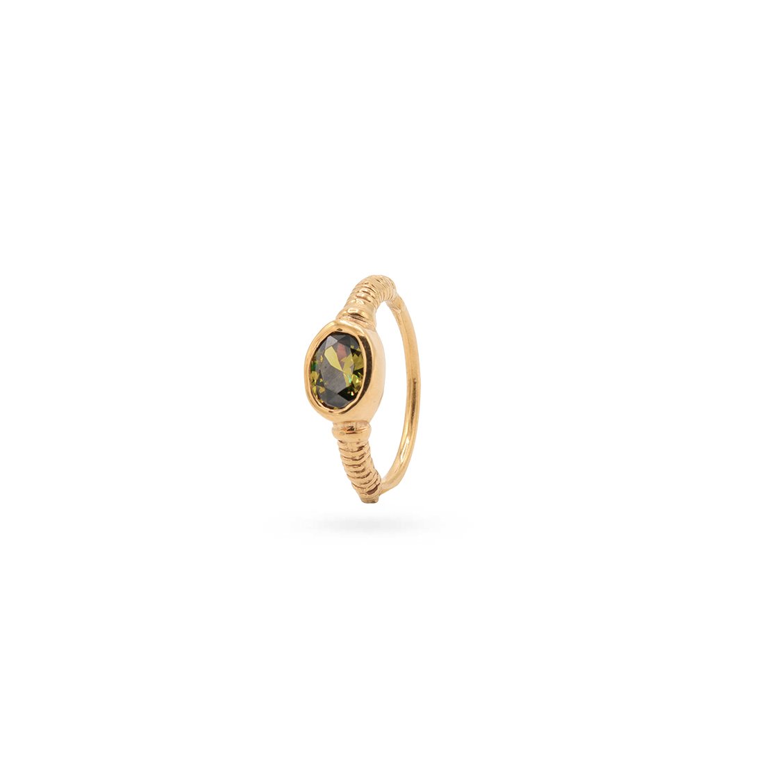 BASIC FEMALE RING WITH ZIRCONIA