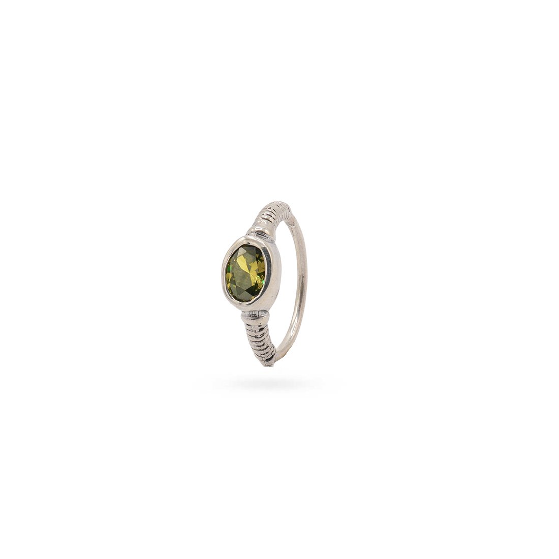 BASIC FEMALE RING WITH ZIRCONIA
