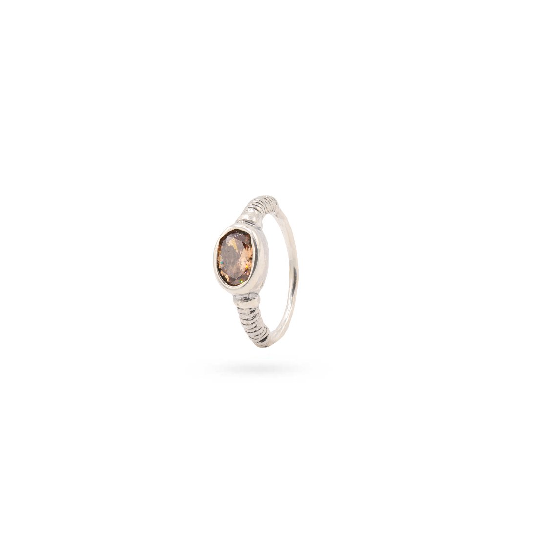 BASIC FEMALE RING WITH ZIRCONIA